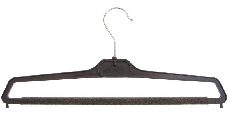 Kleiderbügel aus Kunststoff, Hosenbügel mit / ohne Schaum 