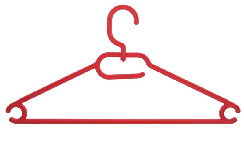 Kleiderbügel aus Kunststoff, Universalbügel 