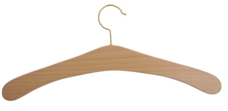 Kleiderbügel aus Holz, Garderobenbügel, starke Ausführung