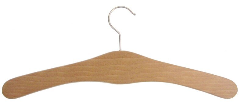 Kleiderbügel aus Holz, Garderobenbügel1
