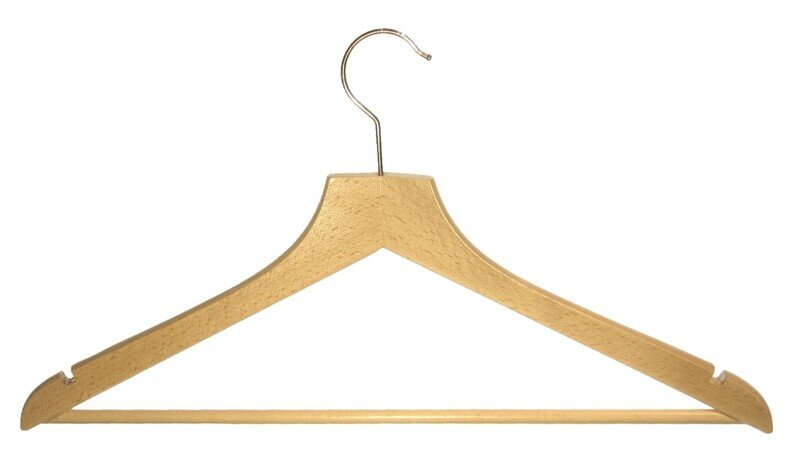 Deltabügel gerade Kopfform mit Steg und Kerben